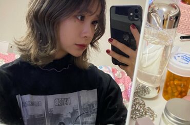、
new hair!!
めっっっちゃお気に入りヘアになったっ
いつも、この髪型できるかなあ？という細かいリクエストにも柔軟に完璧に実現してくれる宮本さんすごい...