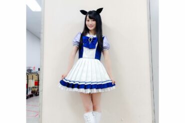 久々のトレセン制服(*´ `)
リリイベありがとうございました

#ウマ娘#umamusume 
#マンハッタンカフェ...