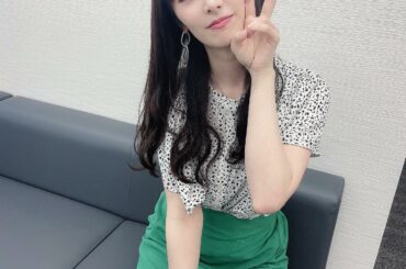 昨日の #アベモニ の衣装
.
.
#ABEMA #abemamorning #とむ金 #気象予報士 #お天気お姉さん #お天気 #お天気衣装 #green #...