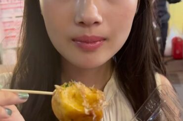 たこ焼き美味しかった…
ホンモノだった…
昨日のイベント来てくださった方、ありがとうございました

This takoyaki  was soooooo goo...