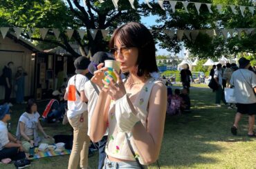 夜は涼しくて気持ちよかった
夏気分~...