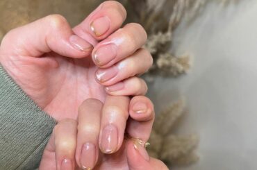 nail 
シンプルなフレンチネイルが
相変わらず好き
オーロラピンクぽいフレンチです♡

#ネイル #ニュアンスネイル #ネイルデザイン
#chipieee ...