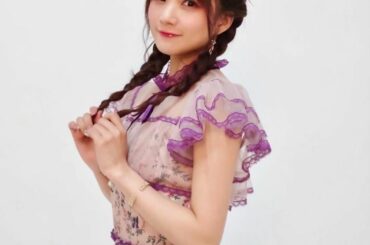 ♡
⁡
⁡
⁡
卒業記念グッズの生写真で着ていた衣装！
⁡
⁡
だいすきな紫の服を着たいなと思って
参考画像を色々調べて送らせてもらったんですけど
その中のひと...