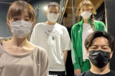 #室温 #稽古中 首動かすやつめっちゃむずい役者たち
楽しそうだから良し
#平野綾 #長井短 #坪倉由幸 #浜野謙太 #夜の音楽 #世田谷パブリックシアター...