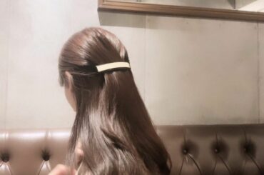 ⁡
可愛いバレッタ ..
⁡
美味しいお鮨にプレゼントに
至れり尽くせりなお誕生日デートでした♡
⁡
@shimadadesu_official 
⁡...