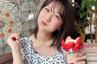 .
撮影で食べたいちごパフェ
いちごおっきくて甘くて幸せだったなぁ
#苺 #いちごパフェ...