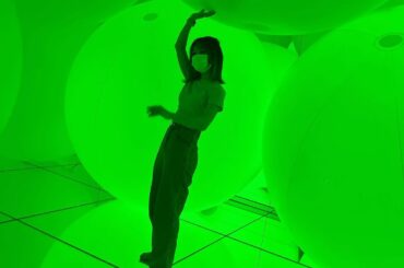 緑すぎな空間
#ハルク　
#チームラボプラネッツ　#チームラボ豊洲　#teamlab...