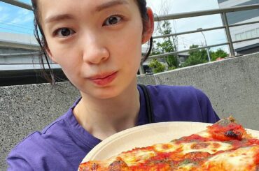 Costco
お腹ぺこだと案外食べきれる

#pizza...