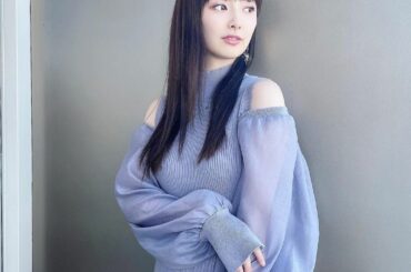 #オンラインお話し会
ありがとうございました
.
.
#AKB48 #私服 #snidel #ニットワンピース #purple...