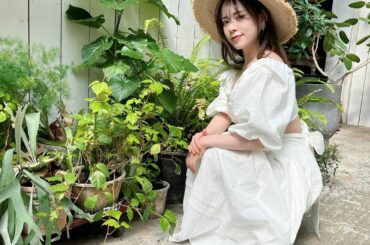 エステラのワンピース
早く夏が来ないかなー！
って思わせてくれるワンピース！

パッド付きなのでそのままさらっと着れるのが好き

リゾートに行きたいね

#ただ...