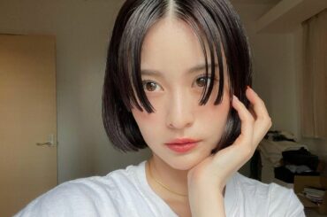 自分で切った前髪︎

あと少し前に、まつげパーマで
綺麗にしてもらいました

チークは濃いめ

ひゃ~今日も暑すぎたね...