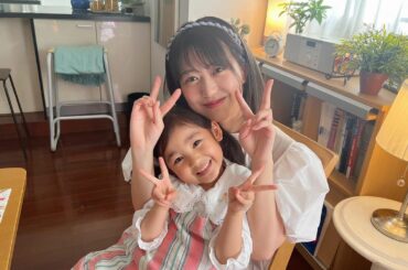 .
ひかりTVドラマ
AKB48の歌『大声ダイヤモンド』
W主演を務めさせていただきました︎

今回初めてお母さん役を
演じさせていただきました

アメリちゃん...