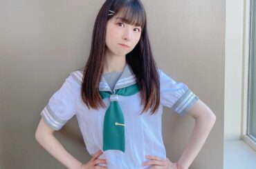 .
先日のオンラインお話し会の日の写真です︎

大好きなラブライブ!サンシャイン!!の黒澤ダイヤちゃんリスペクトで浦女の制服を着ちゃいました！楽しかった

.
...