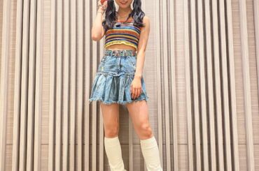 .
୨୧┈┈┈┈┈┈┈┈┈┈୨୧
.
【MUSIC DAY】
全身はこんな感じ！！！
@osarecompany さんにスタイリングしていただきました！
.
人...