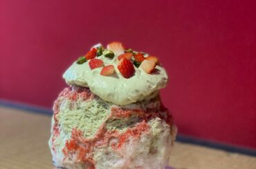 とあるロケで食べたかき氷が可愛くて美味しくて。。かき氷熱が再燃しそう...