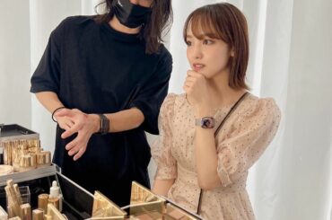 咲乃ちゃん @niki_sakino と 
@snidelbeauty のAWに行ってきました
ベージュとブラウンが基調のコスメ達可愛すぎたし、全部全部ニュアン...