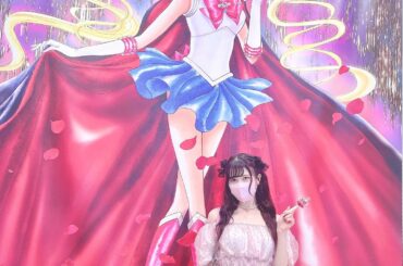 やっと行けました！ #セーラームーンミュージアム 
あらゆる展示素敵すぎました
特に原画がもう最高…！！何時間でも見てたかった
ちびうさちゃん装備で行ったよ♡
...