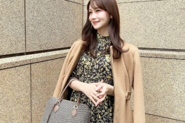 ⁡
一昨日はブラックを載せましたが、
キャメルも勿論可愛くてお気に入りです.. 
⁡
柔らかさがありながらも濃密で重厚感のある色味がとっても上品◎
⁡
大人可愛...