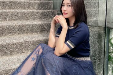 収録でした
今日の衣装

昨日美容室行ったばかりだから
髪暗いし艶がある！
どうですか
@log_kenjikarasawa さんいつもありがとう！！

#林ゆ...