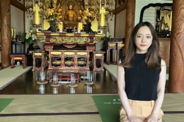 先日、ボディショの新作の発表会があったんだけどなんとお寺でだったの！

最近なかなか、たたみとか和室とか触れる機会がなかったけど

蚊取り線香にイグサの香り、蝉...