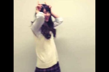 20140213 SKE48 阿比留李帆：だいすきなあかねちゃんのモノマネ（撮影者：高柳明音,笑い声：向田茉夏）