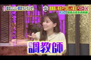 【田村淳 , 安斉かれん , 望月理恵 , TORICO , 藤森慎吾 , 中山忍 , 山崎ケイ , 重盛さと美 , ゆきぽよ , 上野優華】『安斉かれんプライベート初解禁＆彼氏にしたい職業総選挙』