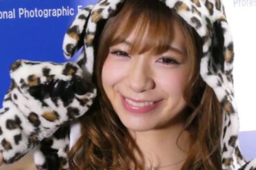 【CP+】SIRUIブースのモデル星島沙也加さん