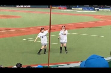 2022/5/13 西武vs楽天  【ライオンズ×ラブライブ！サンシャイン!! コラボデー】『Change UP-TRAIN(銀河鉄道999)』ゲスト：伊波杏樹、逢田梨香子(Aqours)