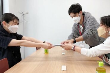 最後の作品を受け取りました