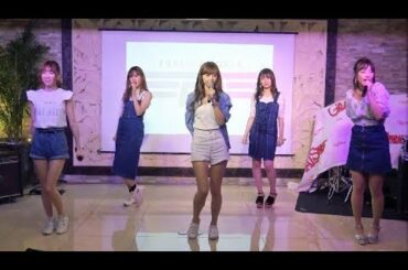 ギャルパラ七夕祭り2018③  林紗久羅さん 小越しほみさん 宮本りおさん 霧島聖子さん 中村比菜さん D'STATION フレッシュエンジェルズライブステージ 『 Secret! 』