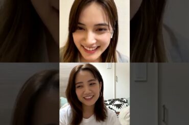 入山 杏奈 Anna Iriyama [Instagram Live] with 加藤玲奈 Rena Kato 2020.05.30