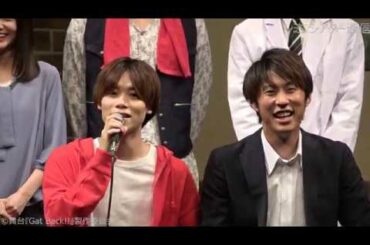 舞台「Get Back!!」囲み取材（太田将煕・小笠原健・藤田奈那・横山真史・林田真尋・佐藤弘樹・丸山敦史）