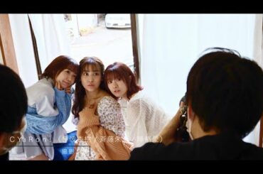 フォトテクニックデジタル2021年6月号 CYaRon！(伊波杏樹／斉藤朱夏／降幡 愛) 撮影風景