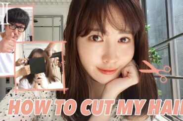 こじはるヘアの作り方❤️春ミディ✂️こだわり前髪&後れ毛