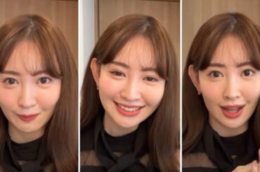 今日もムチムチな【小嶋陽菜】インスタライブ 22/9/11