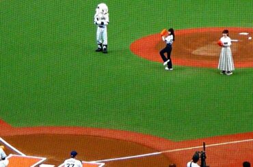 【埼玉西武】声優 小倉唯さん 岩井映美里さん始球式＆トークコーナー【ヤマノススメ】