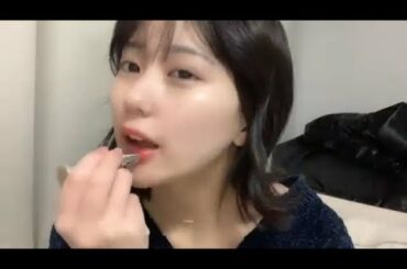 リップの塗り方が○○みたいと言われてオコな田中美久 HKT48