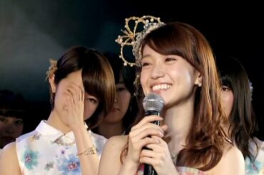 AKB48　大島優子劇場卒業公演　小嶋陽菜から大島優子へ思い出の話　 #小嶋陽菜 #大島優子
