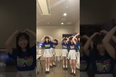 HKT48 田中美久 矢吹奈子 渡部愛加里 竹本くるみ 石橋颯 朝から元気