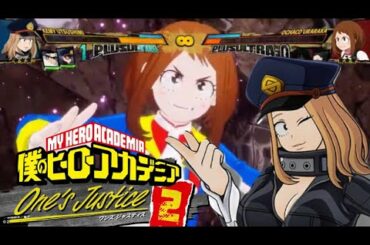 【現見ケミィ（CV 茅原実里）VS 麗日お茶子（CV あやねる:佐倉綾音）僕のヒーローアカデミア One's Justice2【ヒロアカOJ2】
