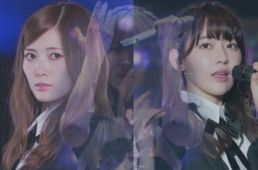 170221 乃木坂AKB(AKB48+乃木坂46) 混ざり合うもの(Edit) ～小嶋陽菜 こじまつり～前夜祭～ HKT48 Sakura Miyawaki, Rino Sashihara