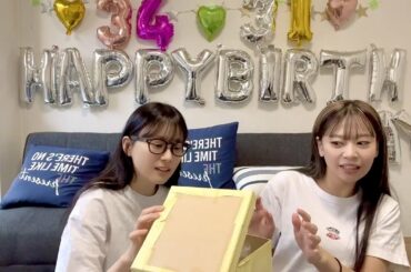 #62「中山マネージャーから1ヶ月遅れの誕生日プレゼントもらいました🎉🎁😀」