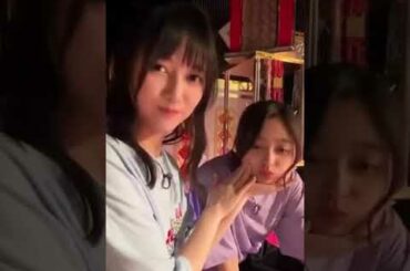 【池田瑛紗x井上和】17歳児のにゃぎちゃんと20歳児のテレサちゃんがくぁいいすぎて、もぅお世話していきたくなるのん~💕