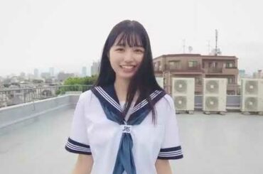 【五百城茉央】セーラー服着て髪下ろして可愛い五百城茉央ちゃん【乃木坂46 5期生】