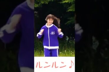 【乃木坂工事中】走り方がおもしろい小川彩 #shorts