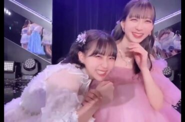 HKT48 田中美久 松岡菜摘 なっちゃん卒業おめでとう！220831