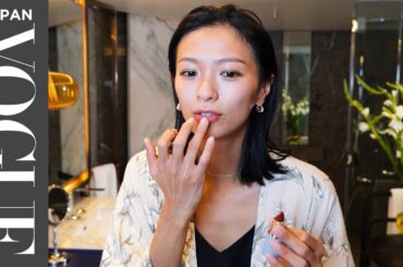 榮倉奈々の、リップが主役のメイクアップ技＆映え肌の作り方。| Beauty Secrets | VOGUE JAPAN