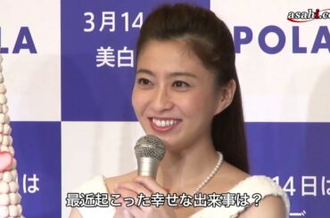 小林麻央さん、市川海老蔵さんとの結婚で笑顔　「堀越麻央です。よろしく」