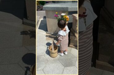 【帰省】2才の娘とお墓参りに行ってきました👧🌼