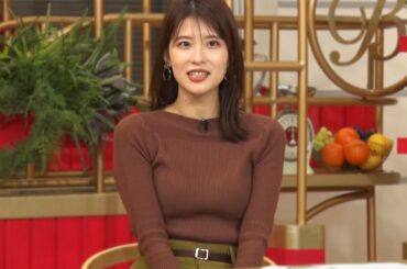 郡司恭子アナのでっかいニット